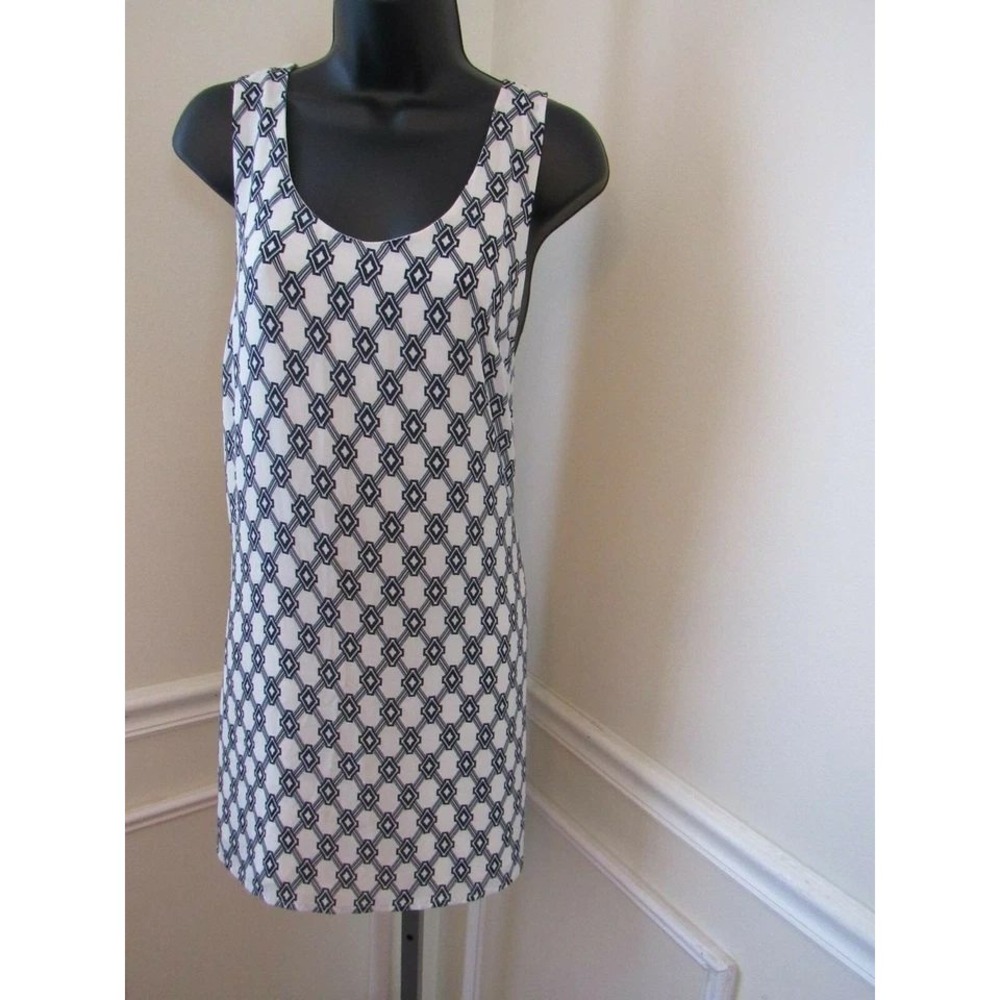 Made for Impulse Womens Sleeveless Geometric Print Mini Dress Size M
